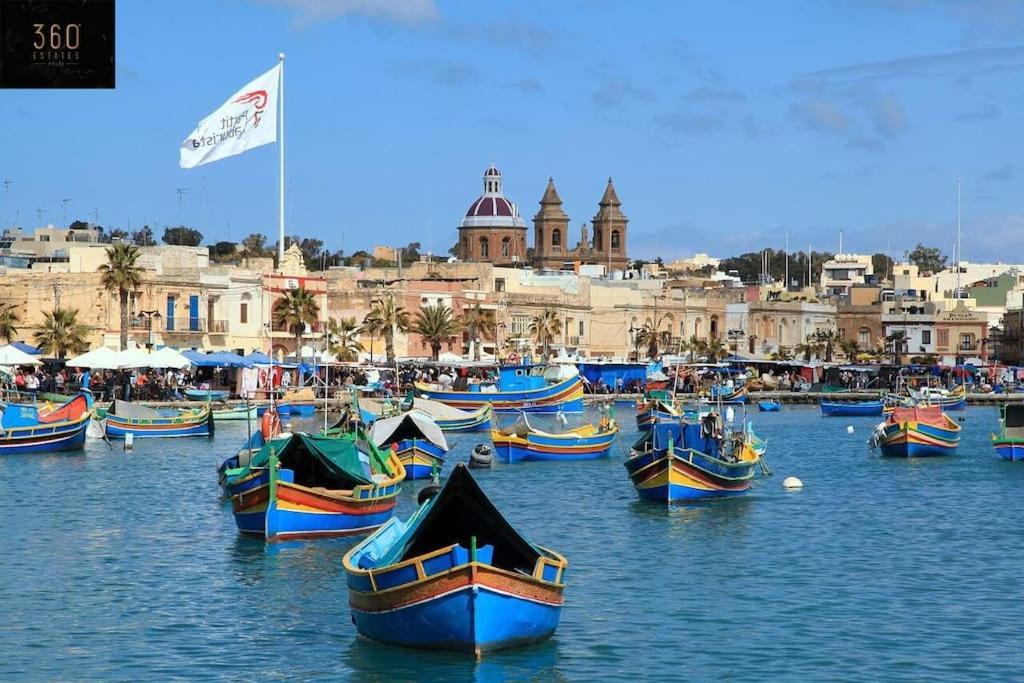Modern 2Br Apt In The Quaint Village Of Marsaskala & Ac By 360 Estates Extérieur photo